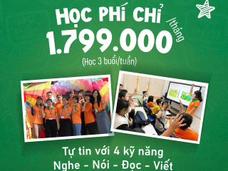 ƯU ĐÃI ĐẶC BIỆT TẠI BAMBOO ENGLISH CENTER - BACK TO SCHOOL