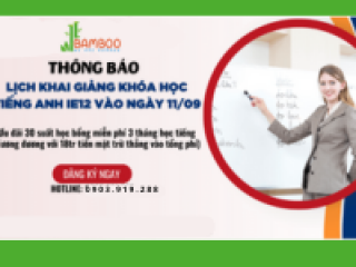 Chào tháng 9, Ưu đãi thả ga - HỌC BỔNG VÀNG LÊN ĐẾN 20%