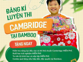TẶNG NGAY LỚP TIẾNG ANH GIAO TIẾP 2 BUỔI/TUẦN KHI NHẬP HỌC TẠI BAMBOO?